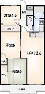 【間取り】 | 東洋ハイツパートII