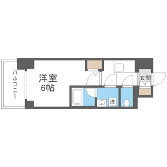 【間取り】 | リヴェント難波ウエスト