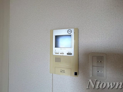 【セキュリティ】 | プレサンスNAGOYA桜通ビッグビート | モニター付きインターフォンです