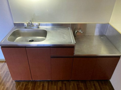 【キッチン】 | コートビレッジK1・K2 | ガスコンロ設置可。