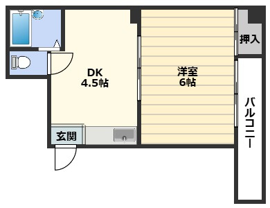 ロイヤル西梅田の間取り