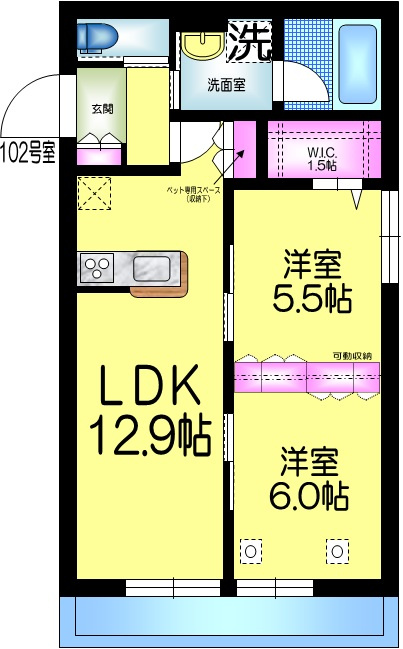Ｖｉｅ　Ｃｈａｎｔｅｒの間取り|★間取り★
