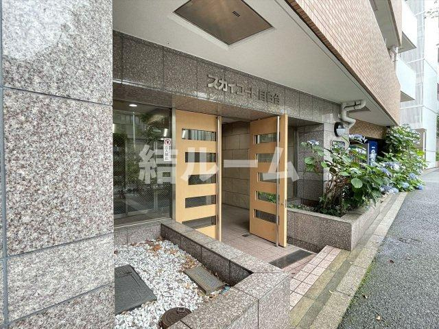 文京区関口２丁目の賃貸マンションのエントランス