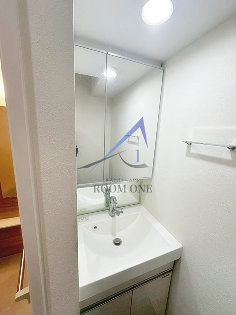 スカイコート清澄庭園の洗面所|洗面台です。