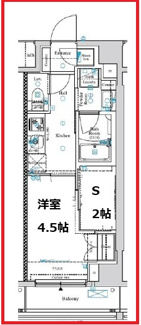 【間取り】 | ガリシア竹ノ塚