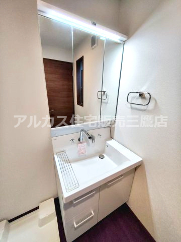 西東京市保谷町１丁目 西武新宿線 西武柳沢駅 新築戸建の独立洗面台