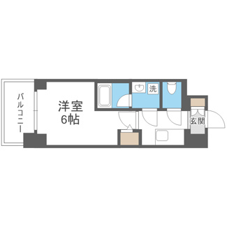 【間取り】 | リヴェント難波ウエスト
