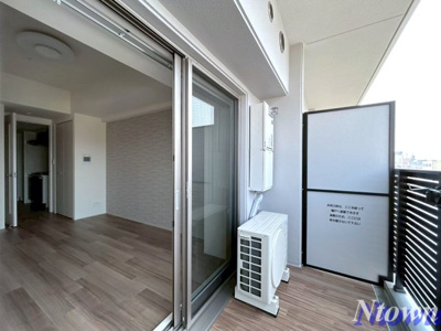 【バルコニー】 | プレサンス今池駅前フェルディノ | 開放的で明るい空間を演出してくれるバルコニーです