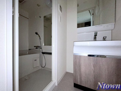 【洗面所】 | プレサンス今池駅前フェルディノ | スペースが確保できる洗面所です