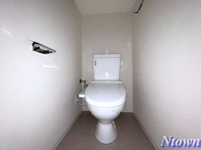 【トイレ】 | プレサンス今池駅前フェルディノ | 清潔感のあるトイレです