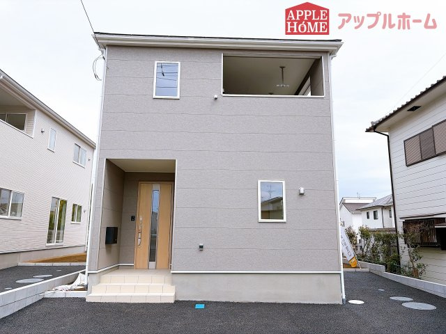 【新築住宅】熊谷市石原 第7 全2棟の外観|☆内覧可能☆アップルホームでは物件のメリットデメリットお客様の立場にたちお伝えさせていただきます！いつでもお気軽にお問合せOKです！TEL「0120-466263」