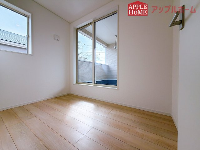 【新築住宅】熊谷市石原 第7 全2棟の洋室|２階居室は全室収納あり！たっぷりある収納活用でお部屋もキレイを保てます♪