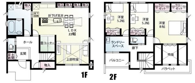 【新築戸建】東松山市松山町3丁目の間取り