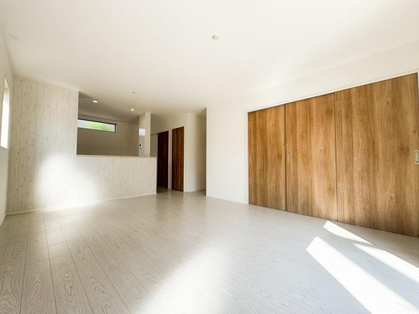 小中島3丁目1期1号棟の区画図|※図面と現況が異なる場合は現況を優先させていただきます。