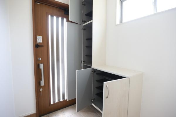 大字寒田1期1号棟の前面道路含む現地写真|前面道路を含む現地（2025年6月撮影）