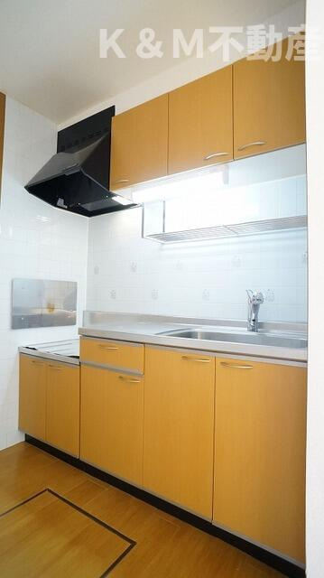 ハイム・コンフォート新松戸のキッチン|お料理しやすいキッチンです