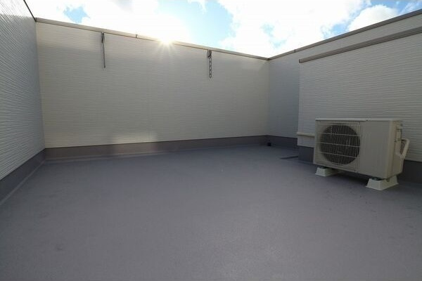 GRANDTIC内田橋のバルコニー|開放的で明るい空間を演出してくれるバルコニーです