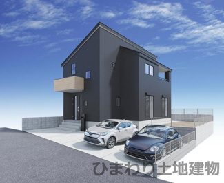 【外観】 | 海老名市国分寺台5丁目  1号棟 | イメージパース（完成時に現況と異なる場合は現況優先となります）