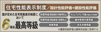 【その他】 | 海老名市国分寺台5丁目  1号棟 | 住宅性能評価書取得