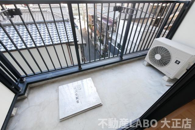 Merry住之江公園のバルコニー