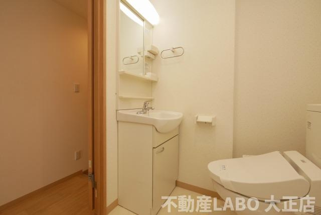 Merry住之江公園の洗面所