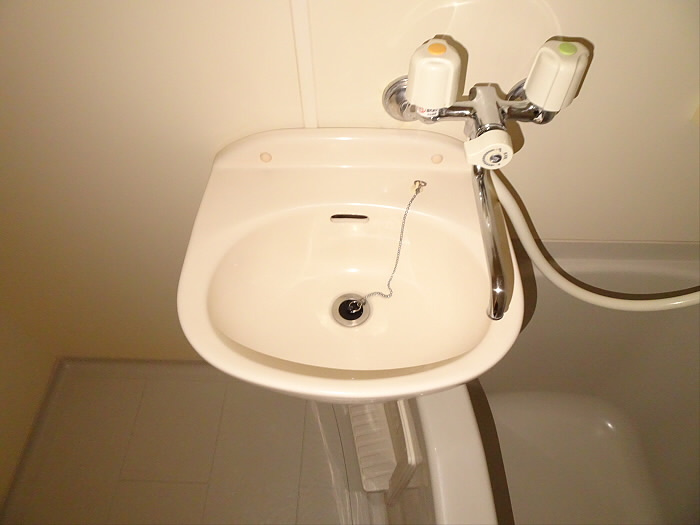 メゾンハーベストⅡの洗面所