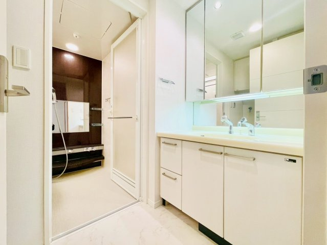 メイツ西山本通の独立洗面台|洗面所