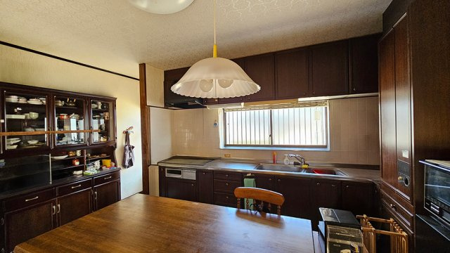 花ヶ島町立野　中古戸建のキッチン