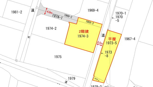 花ヶ島町立野　中古戸建の地図