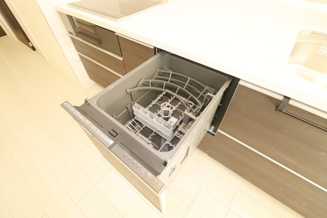 郡山市静西１丁目　　　１号棟　　　大成小学校、郡山第７中学区のキッチン