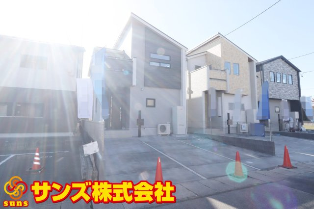 郡山市静西１丁目　　　１号棟　　　大成小学校、郡山第７中学区の外観|南西側から見た外観