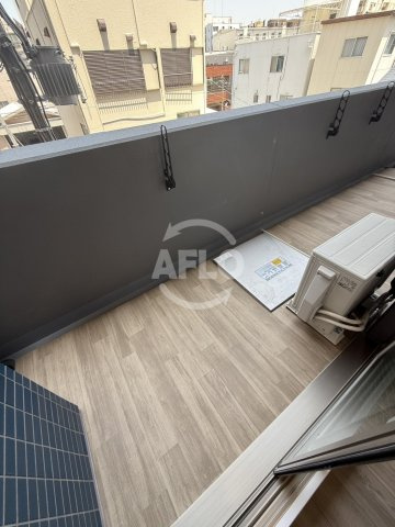 プレサンス東小橋エレディータのバルコニー|プレサンス東小橋エレディータ　バルコニー