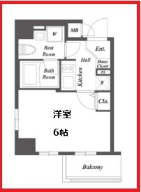 【間取り】 | ルクレ住吉