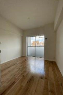 高田馬場住宅の寝室