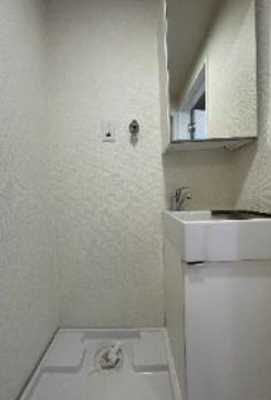 高田馬場住宅の洗面所