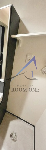 ハーモニーテラス原町Ⅳの設備|洗濯機置き場です。