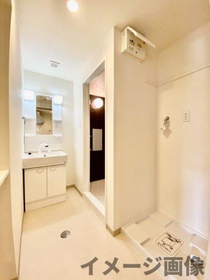 【洗面所】 | ユーミー三葛 | ※同系物件室内写真