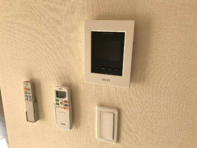 アールＵⅡの内装|カメラ付インターホン