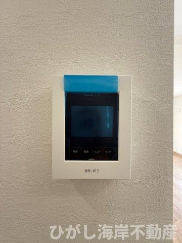 茅ヶ崎市矢畑　新築戸建　全５棟のセキュリティ|TVモニター付きインターフォン