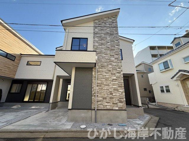 茅ヶ崎市矢畑　新築戸建　全５棟の外観|現地外観