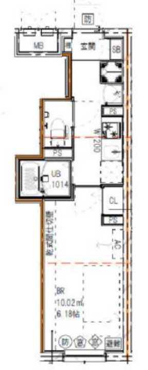 エルファーロ三軒茶屋Ⅱ　ペット相談　築浅　礼金０の間取り