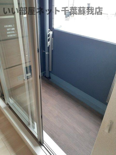 サンライズ桜のバルコニー|バルコニー付きです