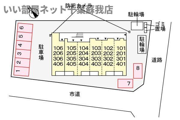 サンライズ桜の区画図