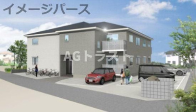 【外観パース】 | (仮称)原町共同住宅