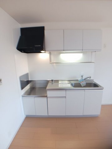 カーサ・コリーナⅡのキッチン|お料理しやすいキッチンです