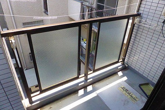 ダイナスティ品川のバルコニー