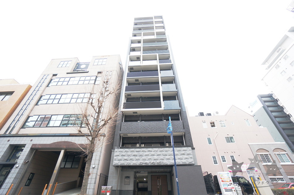 プレサンス広小路通パルスの外観パース|外観パースです