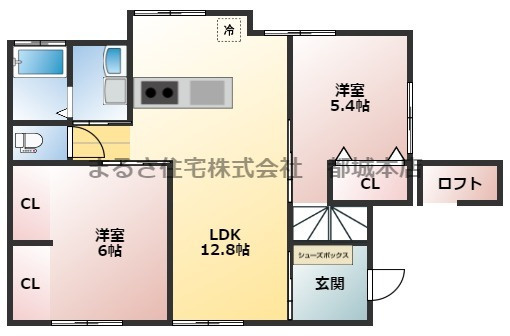 DOCA早水の間取り