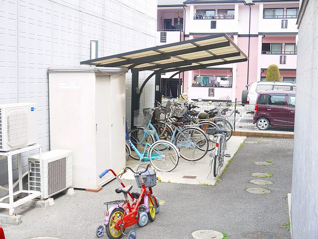 エントピア梅美　B棟のその他共用部分|駐輪場です