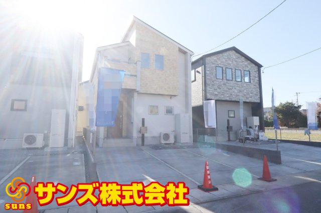 郡山市静西１丁目　　　２号棟　　　大成小学校、郡山第７中学区の外観|南東側から見た外観